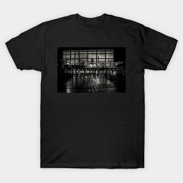 Staten Island Ferry Sign T-Shirt by ShootFirstNYC